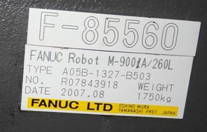 Used FANUC M900iA/260L 6 AXIS CNC ROBOT WITH R30iA CONTROLLER