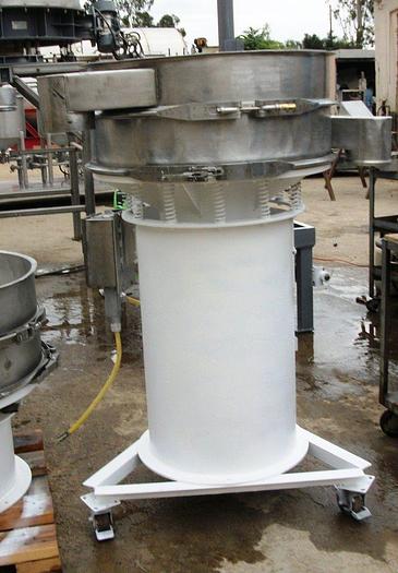 Used Screen, Sweco, 30", Single, S/st, CastorsScreen, Sweco, 30", Single, S/st, Castors #S741172