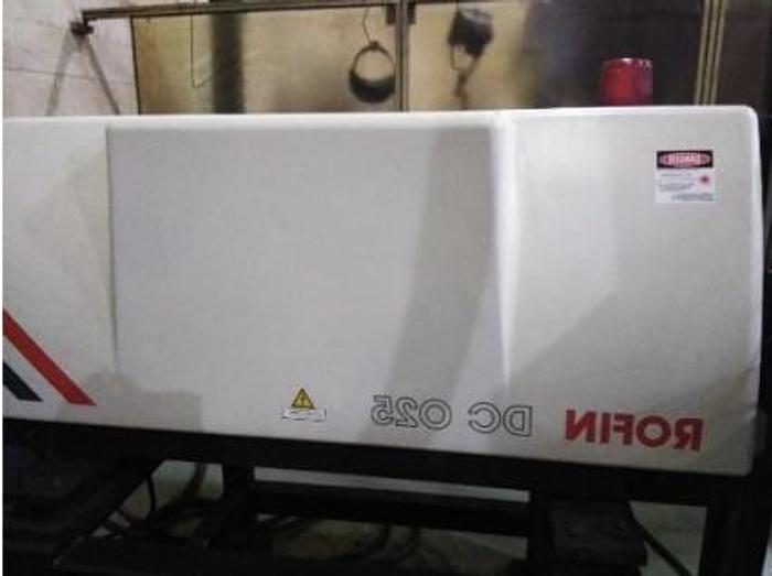 Used 1998 Rofin Sinar Model DC-025 Slab Laser equipped with Koolant Kooler