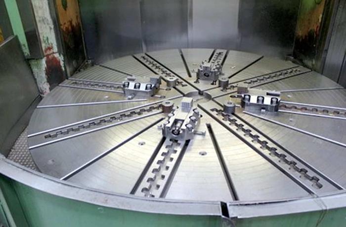 Used TITAN SC 33 CNC VERTICAL BORER