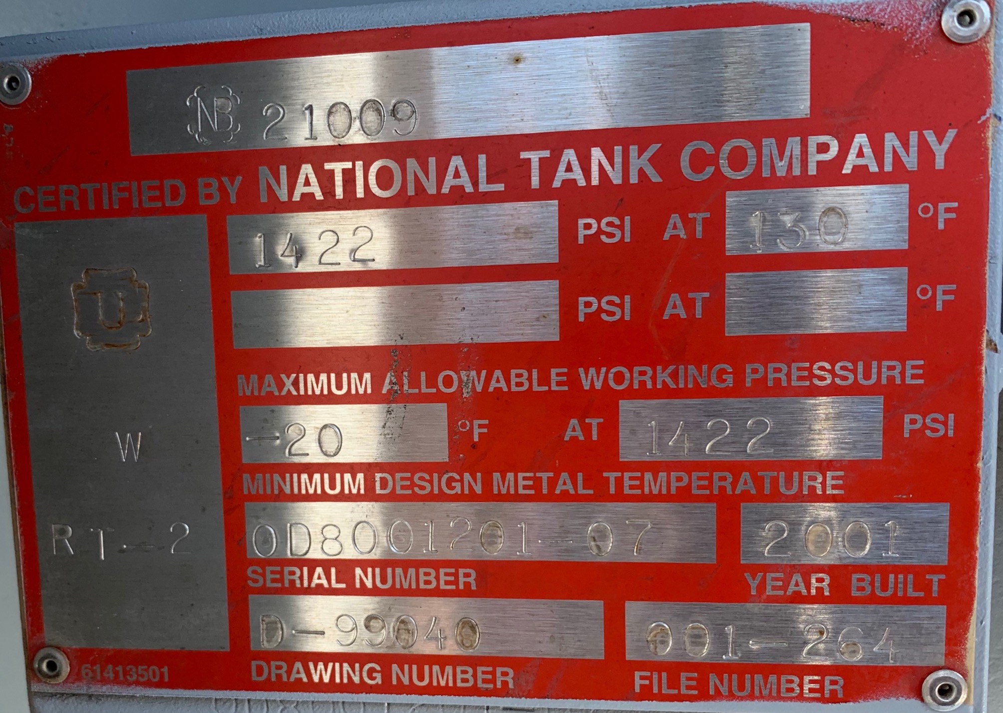 Used GPU, Single, 20"x8', 1440, 750 mbtu