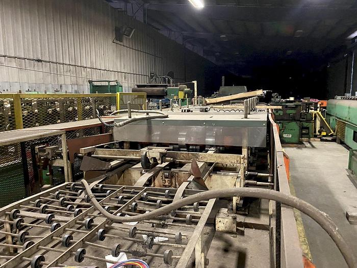 Used 14 STAND X 3.5" ARBOR X 42" BRADBURY RAFTED STANDING SEAM 360/ STANDING SEAM PANEL II ROLLFORMER (USED)