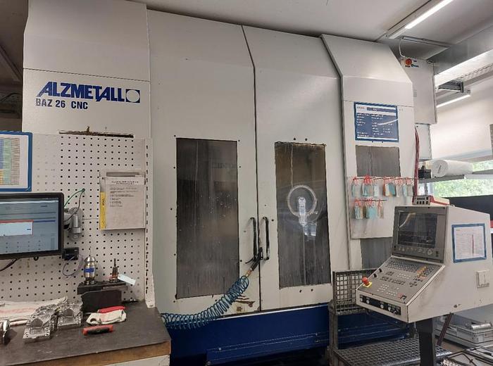 Used 2001 Alzmetall BAZ 26 CNC & BAZ 35 CNC