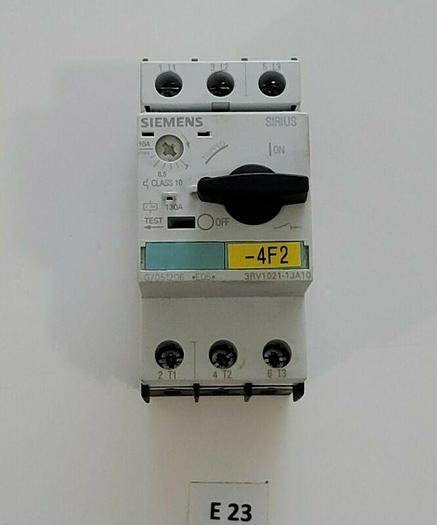 Used *PREOWNED* Siemens 3RV1021-1JA10 3P 130A Manual Motor Starter + Warranty!