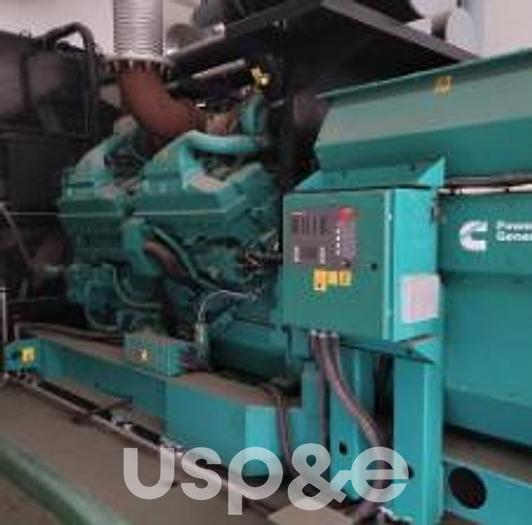 Used 13.2 MW 2011 Used Cummins C2250D6A Diesel Generator Sets