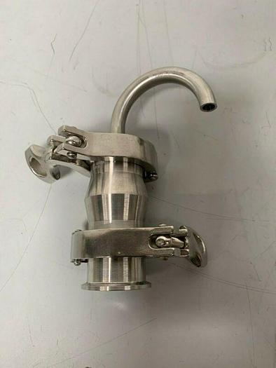 Used Gelman Sciences 960821 Stainless Steel 4.5" x 12" Filter Housing 125/250 PSIG