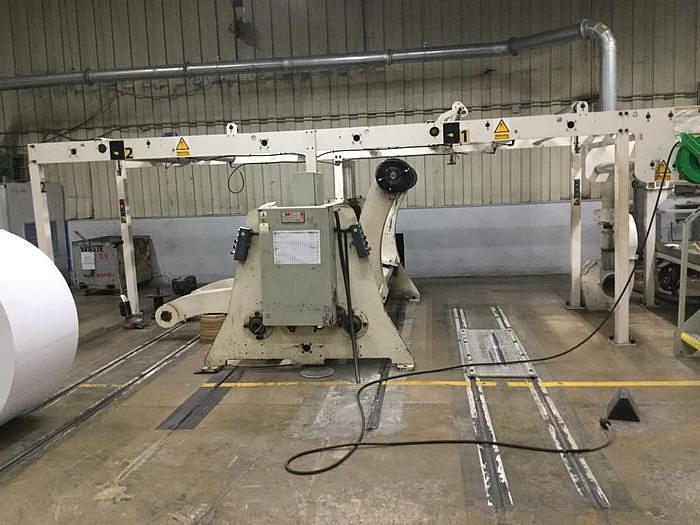 Used 57" VALMET CTS 1450 DUAL ROTARY SHEETER MFG 2003