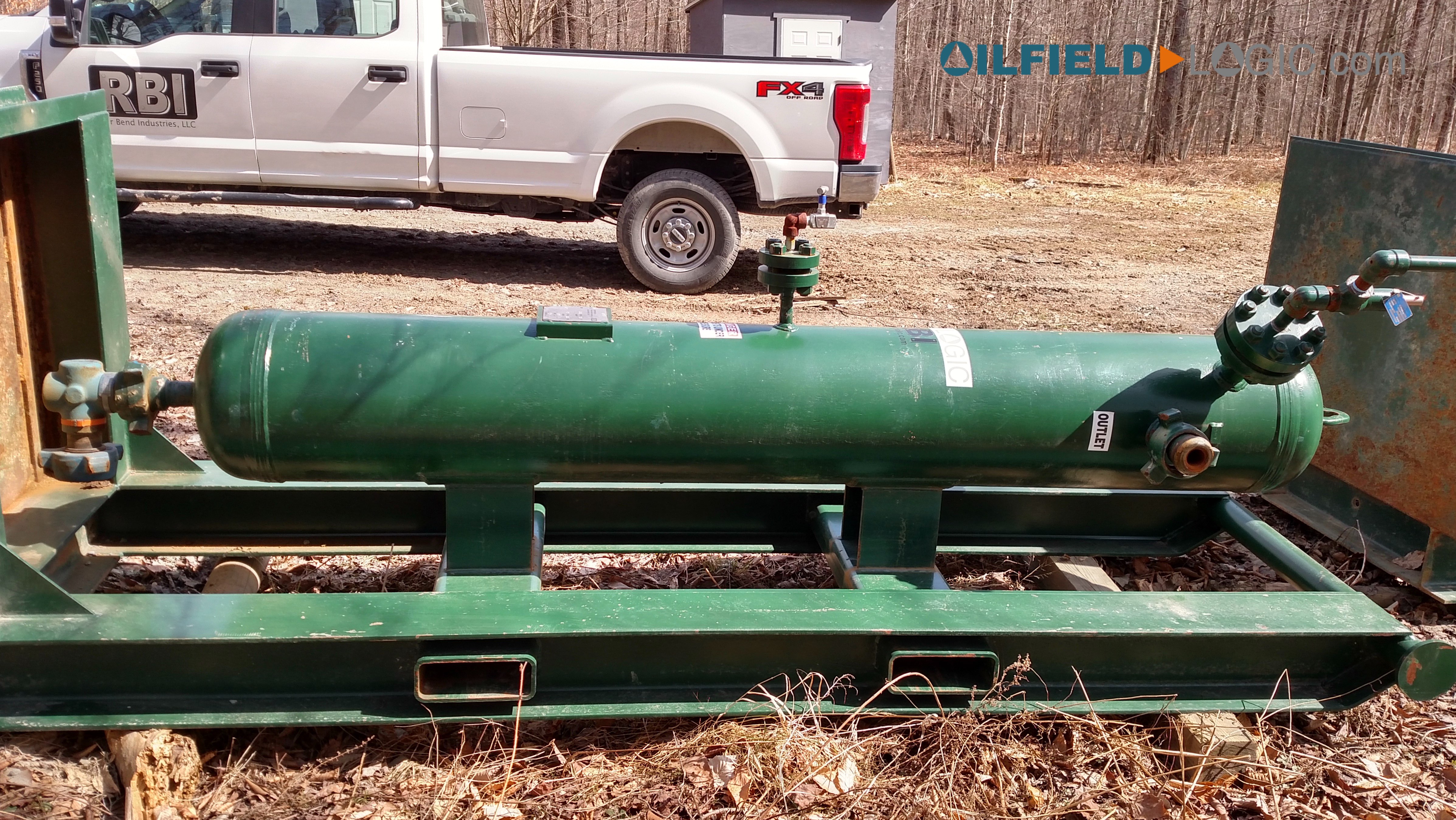 Used Sand Trap, Gravity, 16"x8', 3000#