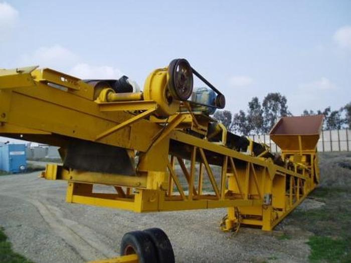 Used Conveyor, Belt, 24" x 35', Stacker, Powerscreen Mfg #S734166