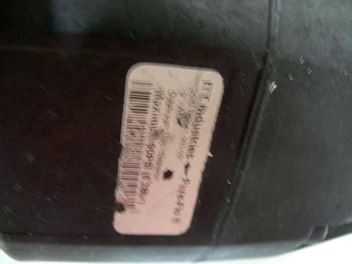 Used ITT Pure-Flo Diaphragm Actuator 2" & 3" Sanitary w/ Conoflow GT2108ED Transducer