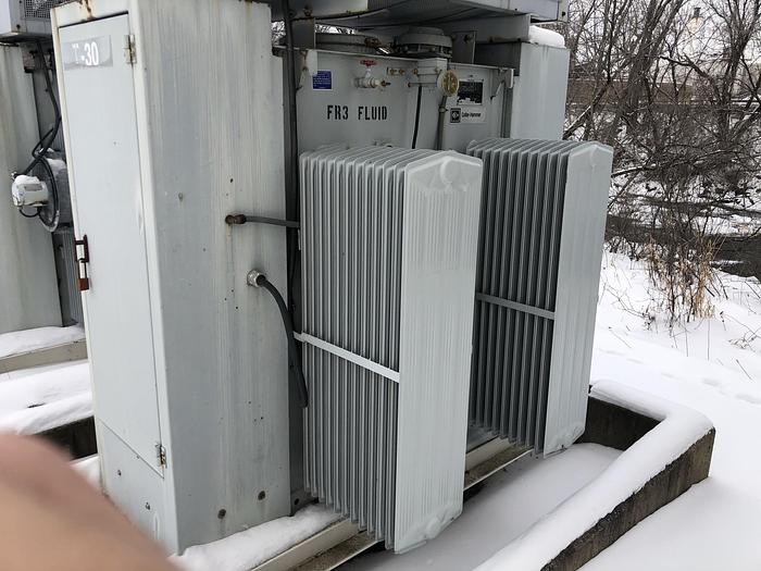 Used CUTLER HAMMER WET-TYPE TRANSFORMER 1000/1120-1150 KVA