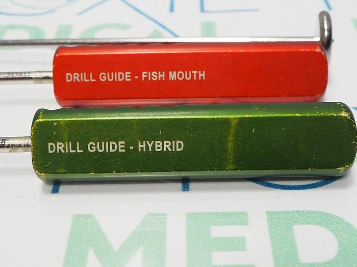 Used MITEK DRILL GUIDES 213817,213818 AND 214639 STABILIZATION OBTURATOR