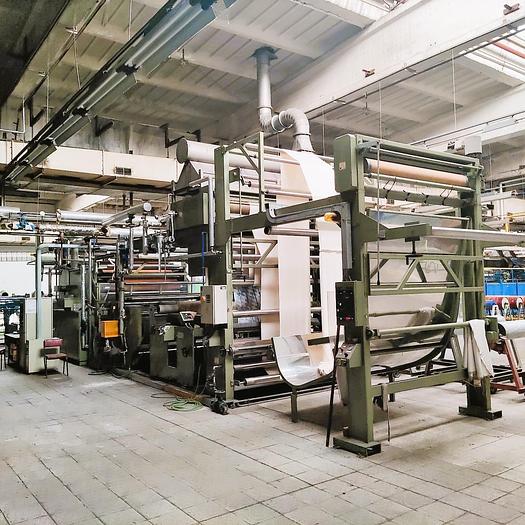 Used Sanforizing CIBITEX  year 2001  working width 1800 mm