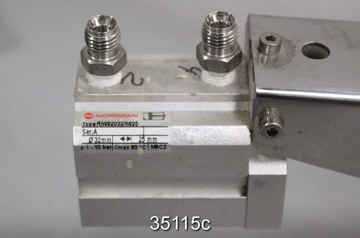 Used BTG Pulptec PPS-1000 Pneumatic Sample Valve #35115