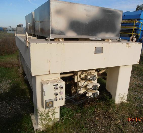 Used Press, Platen, Juice, 36" x 36", S/st, Stollenwerk, #S738951