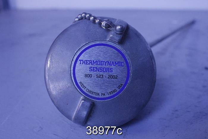 Used Thermodynamic Sensor D-B1-8-12-27F270-LHA-3-F Temperature Sensor #38977