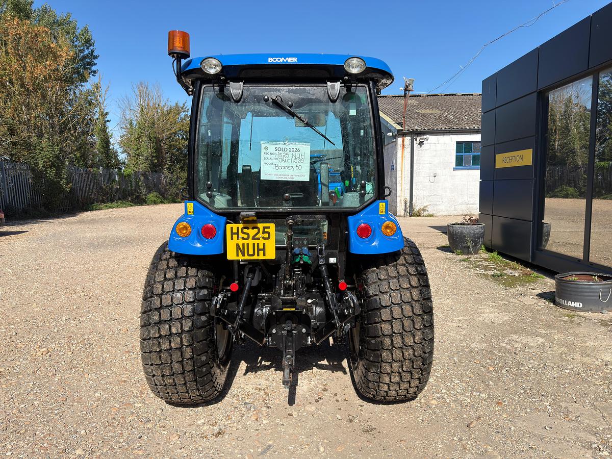 Used 2025 NEW HOLLAND Boomer 50 Cab