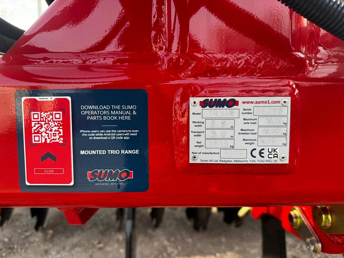 Used 2025 SUMO UK TRIO 3