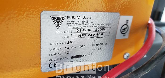 Used 2008 BT Products AB LSF 1250E Used Forklift, electric forklift/stacker