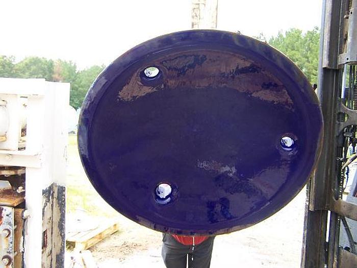 Used Pfaudler Glass Lined Vacuum Receiver Cover for Model VR42-300-25