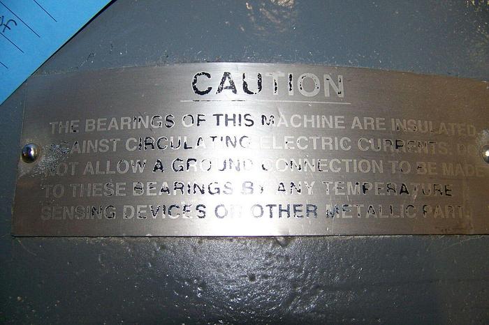 Refurbished 600 HP AC Reliance Electric Motor, 1779 RPM, from Ingersoll Rand XFE 500 2S