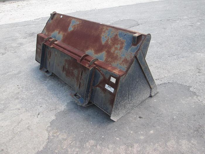 Used 72" Heavy Duty Skid Steer Bucket
