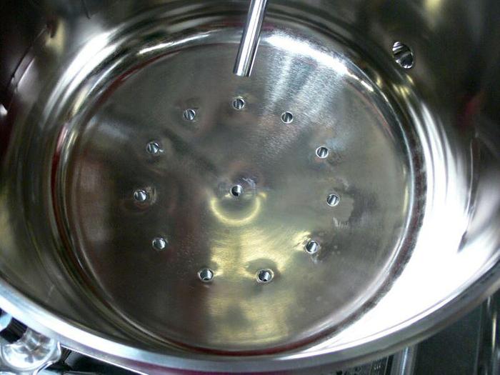 Used Sommer & Strassburger 125L Pressure Vessel / Reactor on Rolling Cart