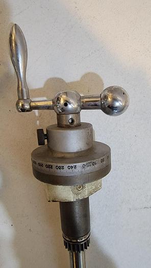 Parts Only Lathe Part - Cross Slide Screw, Ball Crank, with Dial(107)