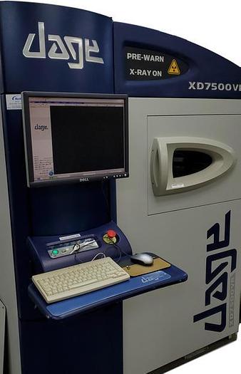 Used Dage XD7500 / 7600 X-Ray system 160KVa 3w Open Tube 2007
