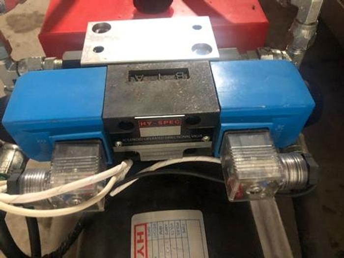 Used Hydraulic Tote Dumper