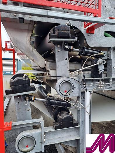 Used Simon Hartley 8 Roller Sludge Thickening & Dewatering Belt Press AS-H