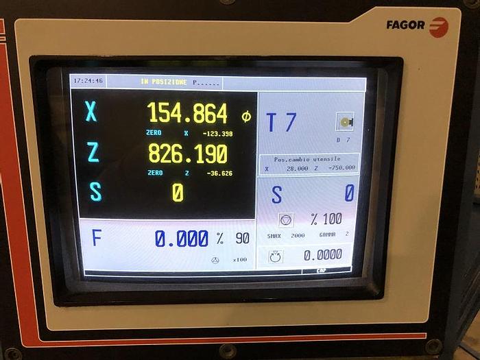 Usato TORNIO CNC AUTOAPPRENDIMENTO GMG MICRO CNC FAGOR 8055