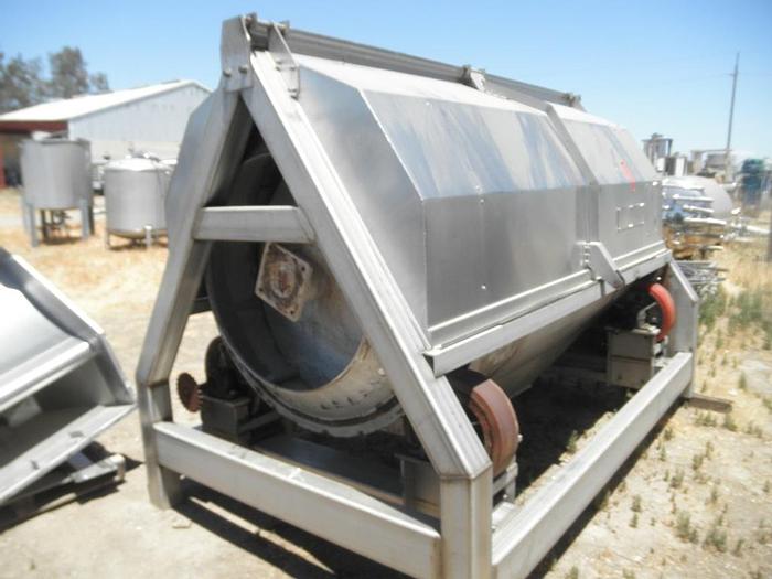 Used Washer, Rotary, Odenberg, 48" x 7', S/st, Less Drive, #S741831