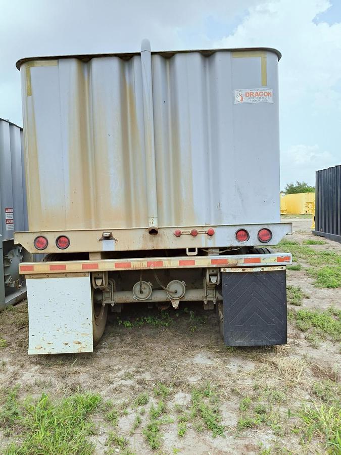 Used Dragon 500bbl Frac Tanks- 43x8.5x11, Corrugated Steel, V-bottom, Used Basic Refurb (2012)
