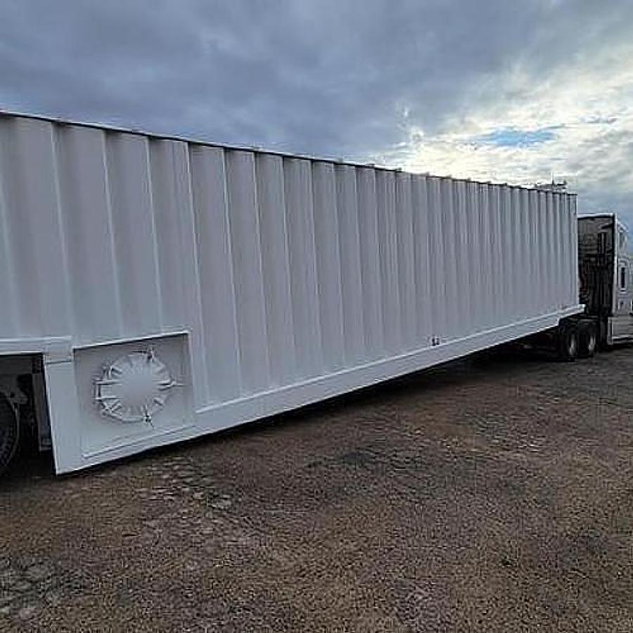 Used Dragon 500bbl Frac Tanks- 43x8.5x11, Corrugated Steel, V-bottom, Used Basic Refurb (2007)