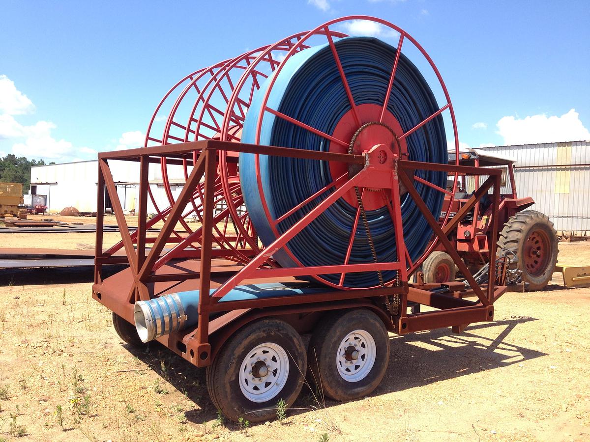 Used 2025 BX TANK SUPPLY 4 Reel 12" Hose Trailer