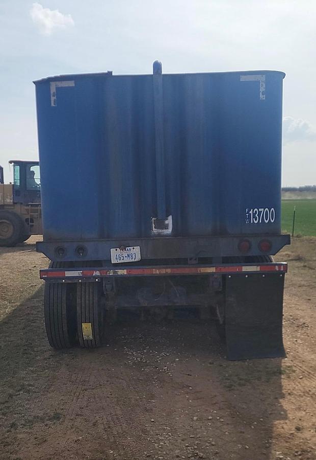 Used 500BBL Frac Tanks- 43x8.5x11, Corrugated Steel, V-bottom, Used Basic Refurb