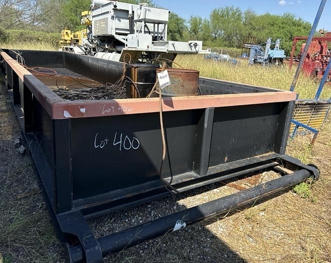 Used Open Top Mud Mix Tank