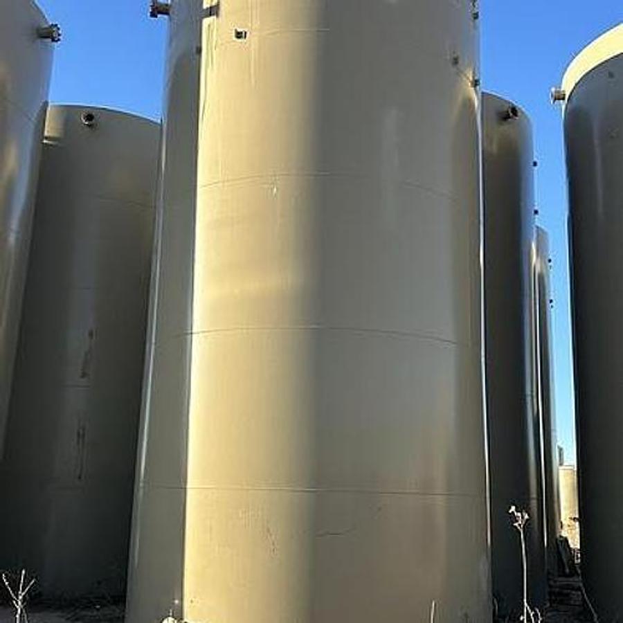 Used 1,000BBL Vertical Storage Tanks – 15.5’ x 30’, Carbon Steel, Flat Bottom, Used Basic Refurb