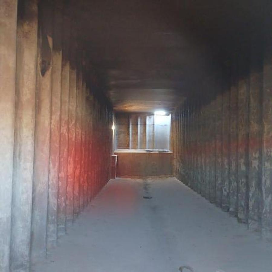 Used 500BBL Frac Tanks- 43x8.5x11, Corrugated Steel, V-bottom, Used Basic Refurb