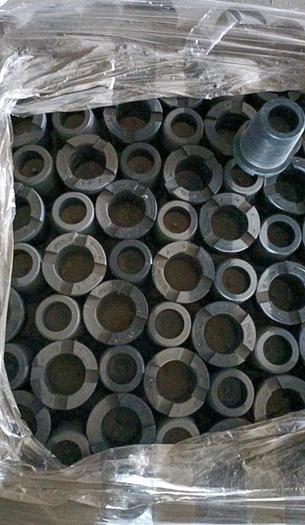 Used 3 inch Plastic Steel Tubing Thread Caps