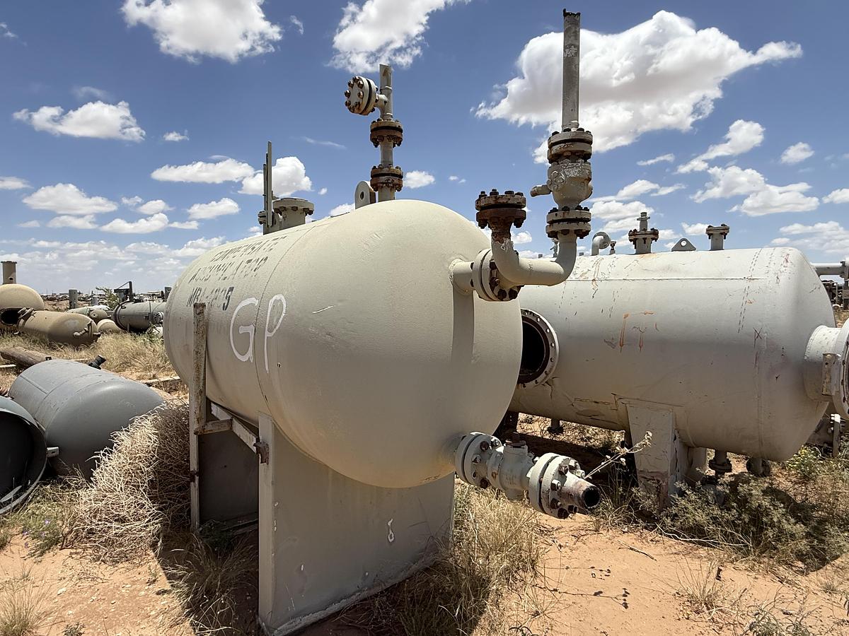 Used 1987 G & A USA 1480PSI Separator