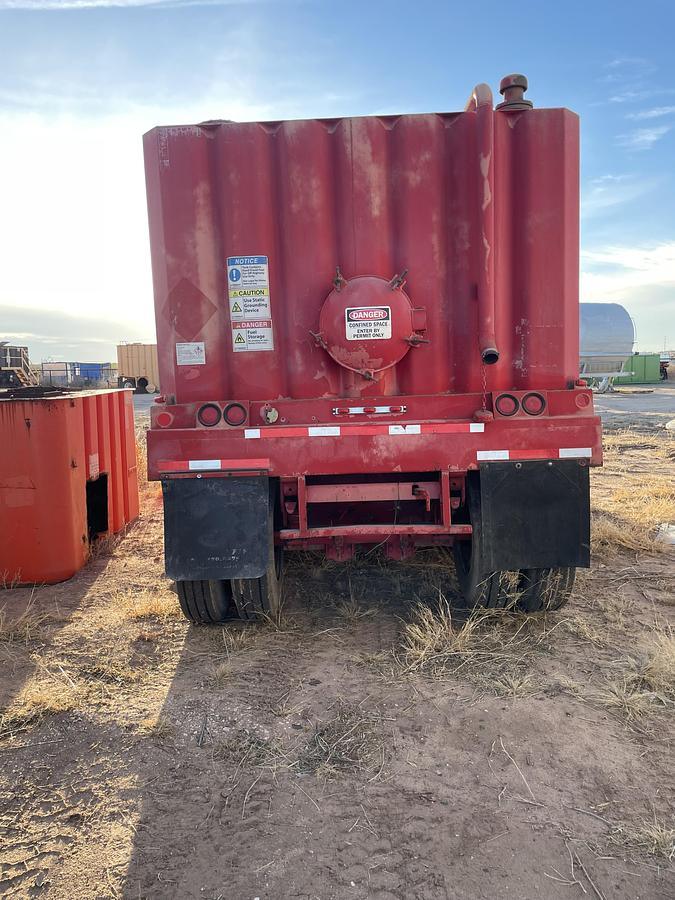 Used 500BBL Frac Tanks- 43x8.5x11, Corrugated Steel, V-bottom, Used Basic Refurb