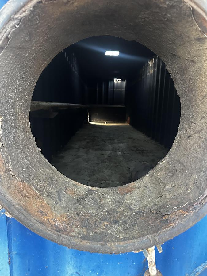 Used 500BBL Frac Tanks- 43x8.5x11, Corrugated Steel, V-bottom, Used Basic Refurb