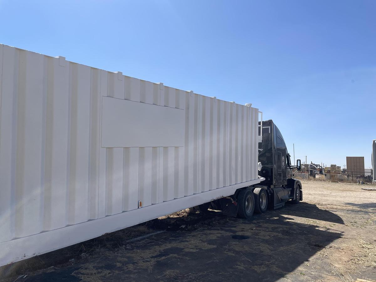 Refurbished 500BBL Frac Tanks- 43x8.5x11, Corrugated Steel, V-bottom, Full Refurb