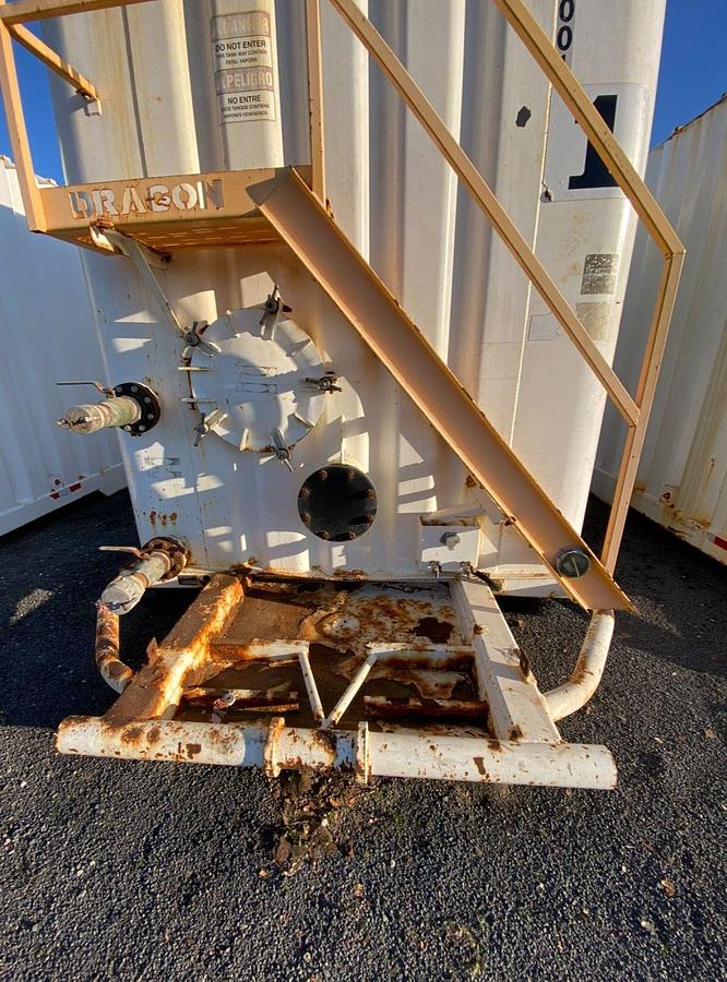 Used 2007 Dragon 500bbl frac tanks