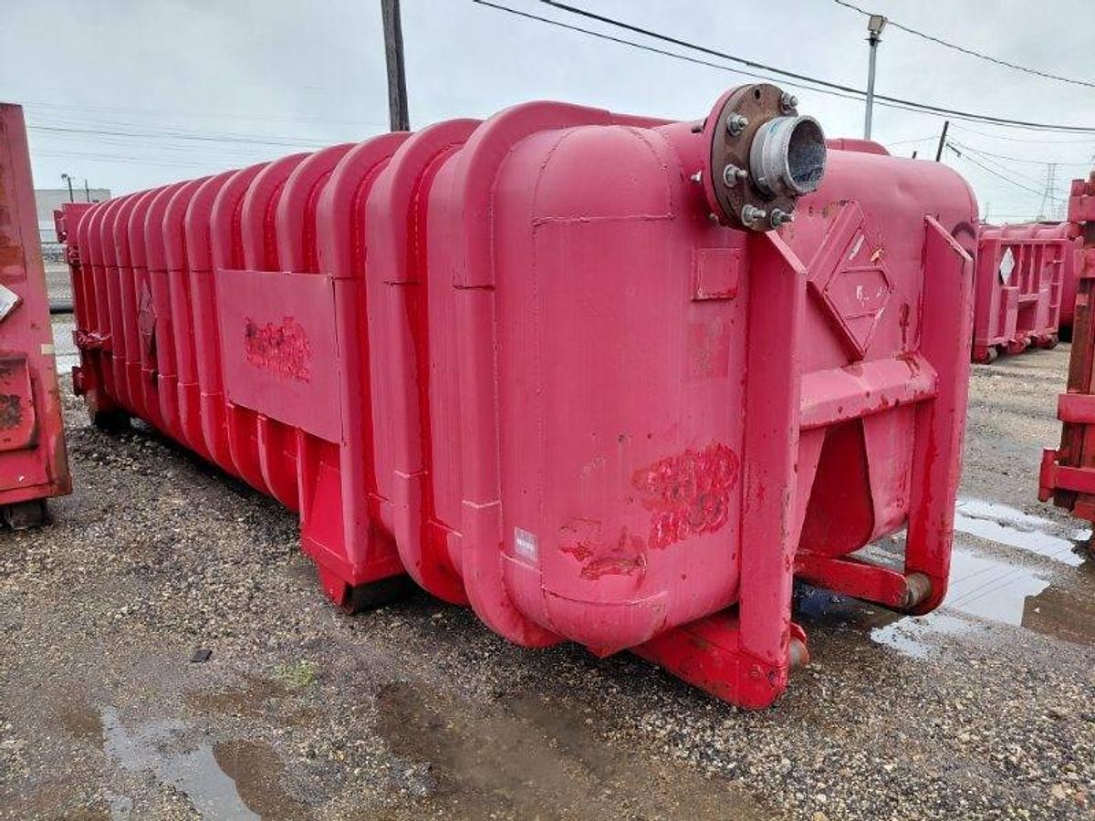 Used 25 Yard Vacuum box, 22’5” x 5’1” x 7’6”, Used As-Is