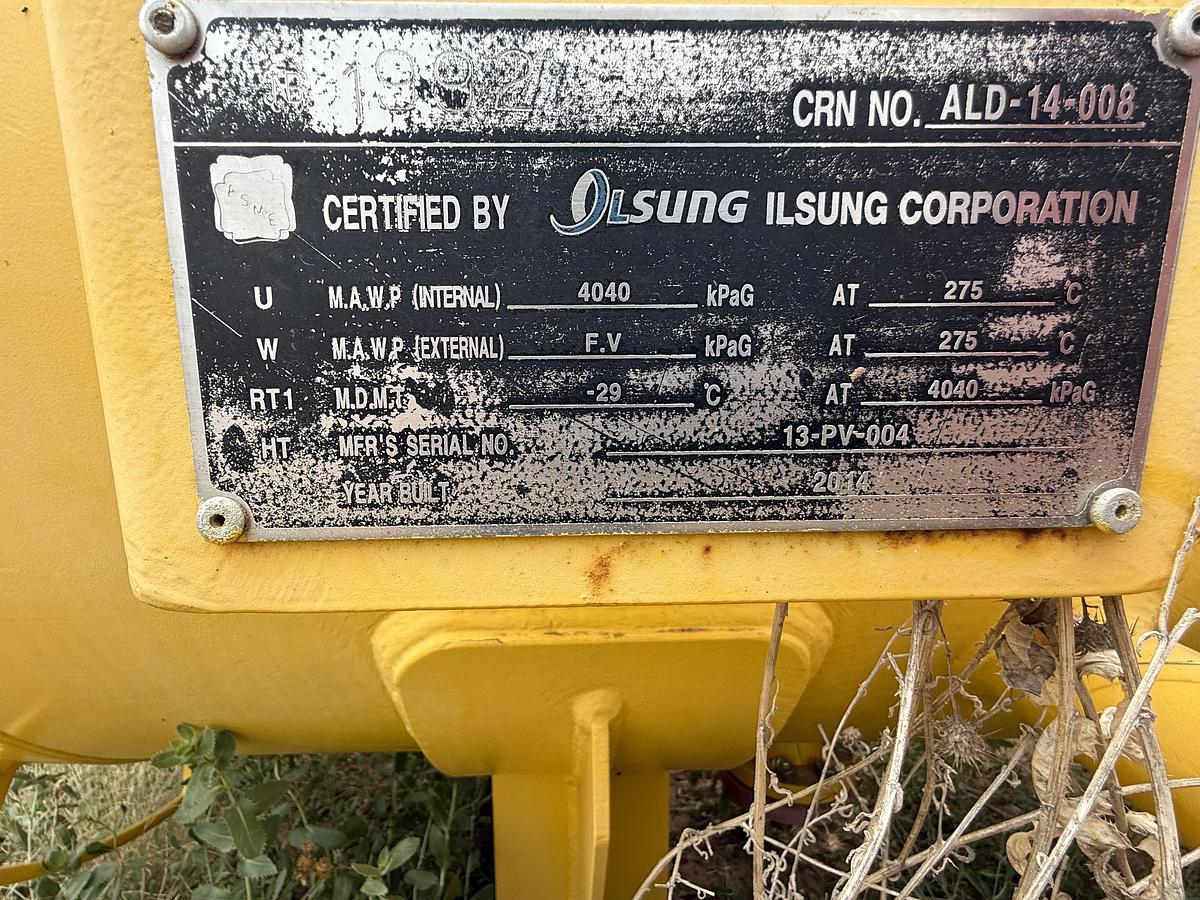 Used 2014 Ilsung Corporation 586PSI Separator