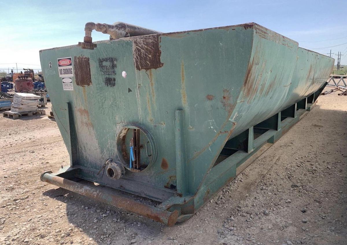 Used 500BBL Open Top Tanks – Skidded, Round Bottom, Used Basic Refurb
