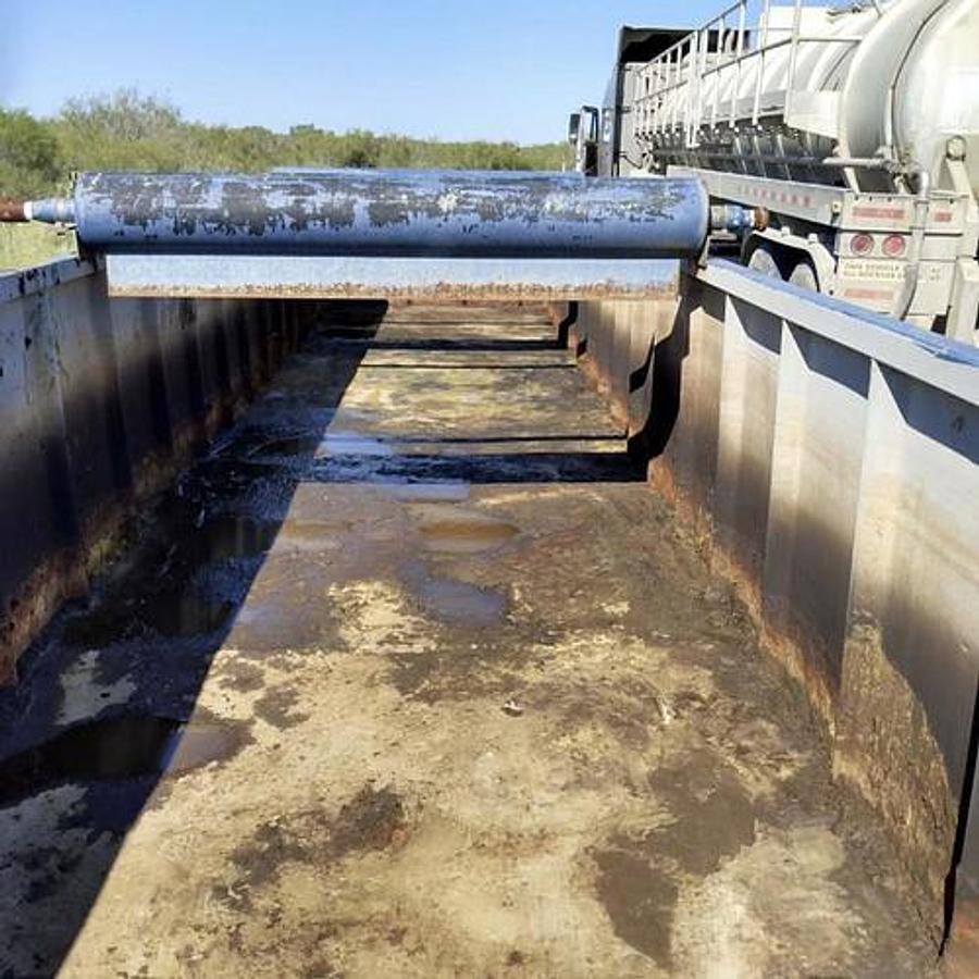 Used Dragon Open Top Frac Tanks w/ Gas Busters – Industrial Storage Tank - Corrugated Steel, V-bottom, Used Basic Refurb (2010)